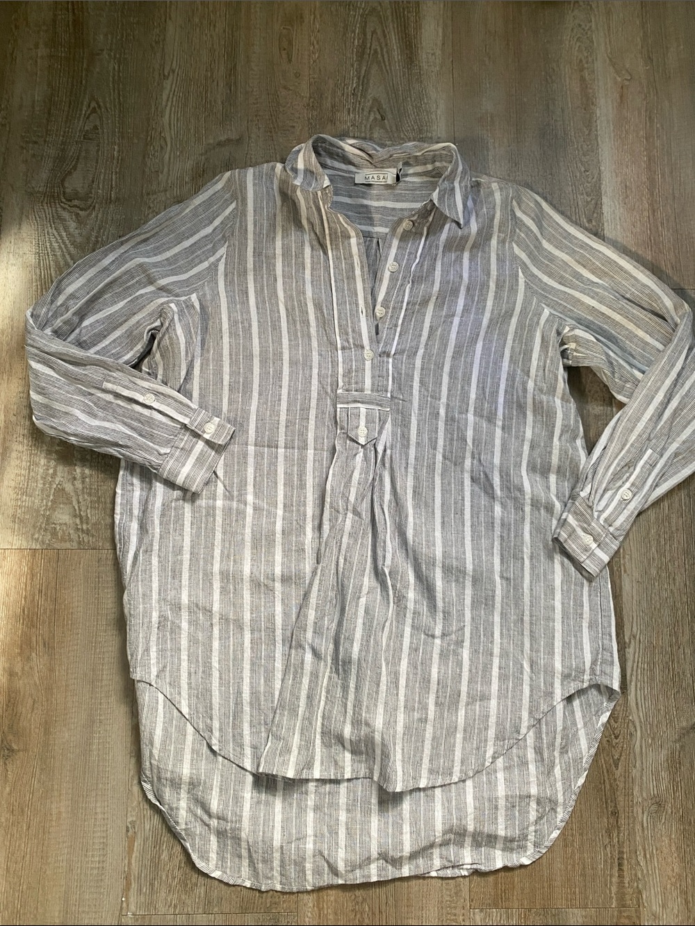 MASAI linen women’s tunic